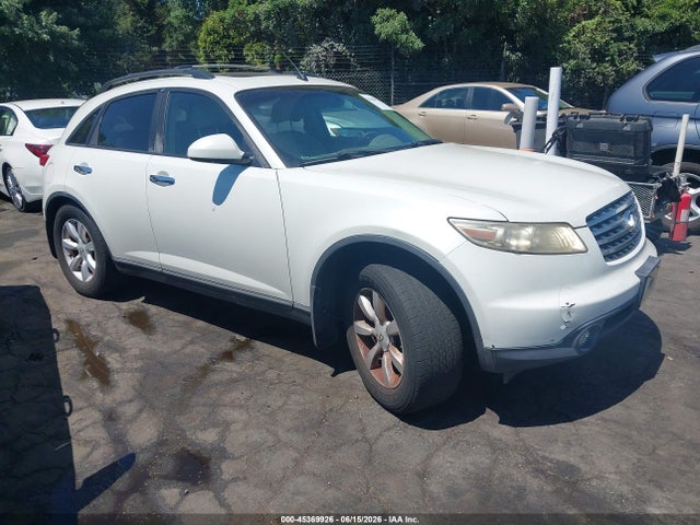 Продажа на аукционе авто 2005 Infiniti Fx35, vin: JNRAS08W45X206492, номер лота: 45369926