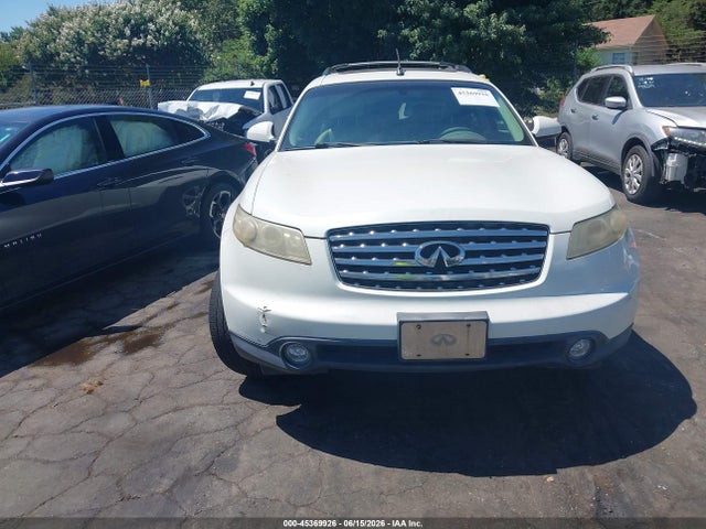 Продажа на аукционе авто 2005 Infiniti Fx35, vin: JNRAS08W45X206492, номер лота: 45369926