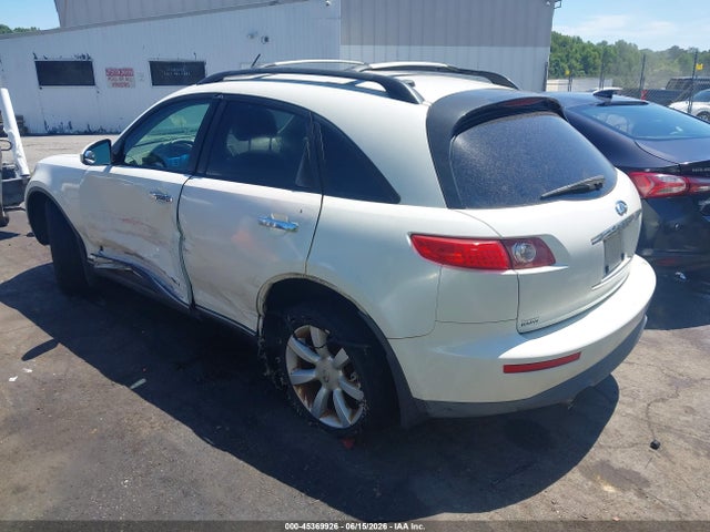 Продажа на аукционе авто 2005 Infiniti Fx35, vin: JNRAS08W45X206492, номер лота: 45369926