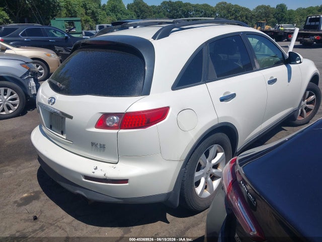 Продажа на аукционе авто 2005 Infiniti Fx35, vin: JNRAS08W45X206492, номер лота: 45369926