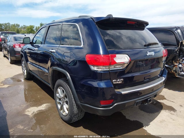Aukcja sprzedaży 2015 Jeep Grand Cherokee Limited, vin: 1C4RJFBG6FC608114, numer aukcji: 45369978