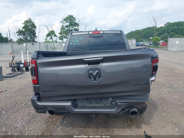 45370044 :رقم المزاد ، 1C6SRFVTXNN359491 vin ، 2022 Ram 1500 Sport مزاد بيع