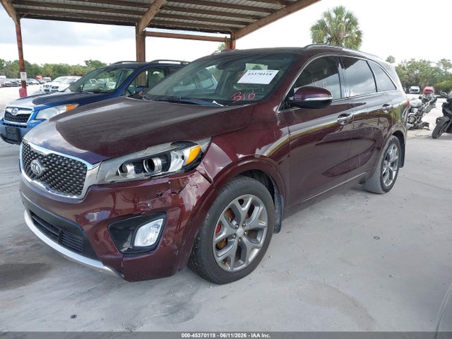 2018 Kia Sorento 3.3l Sx მანქანა იყიდება აუქციონზე, vin: 5XYPK4A59JG374693, აუქციონის ნომერი: 45370118