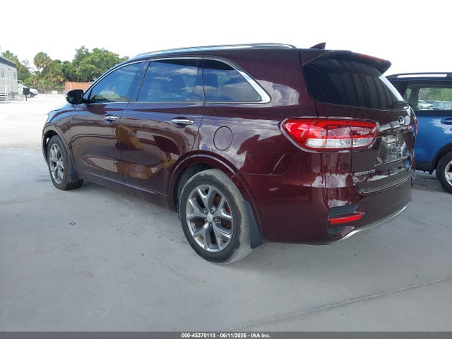 2018 Kia Sorento 3.3l Sx მანქანა იყიდება აუქციონზე, vin: 5XYPK4A59JG374693, აუქციონის ნომერი: 45370118