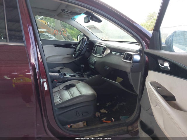 2018 Kia Sorento 3.3l Sx მანქანა იყიდება აუქციონზე, vin: 5XYPK4A59JG374693, აუქციონის ნომერი: 45370118