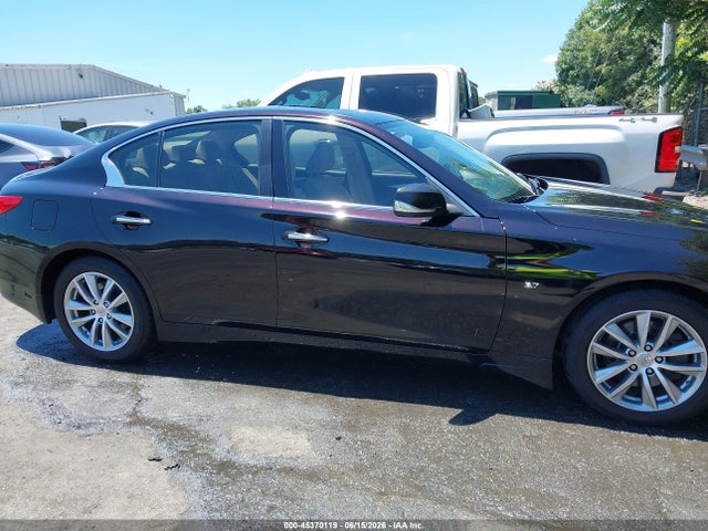 2015 Infiniti Q50 Premium მანქანა იყიდება აუქციონზე, vin: JN1BV7AP8FM344033, აუქციონის ნომერი: 45370119