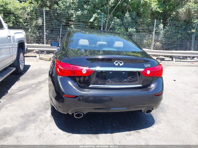 2015 Infiniti Q50 Premium მანქანა იყიდება აუქციონზე, vin: JN1BV7AP8FM344033, აუქციონის ნომერი: 45370119