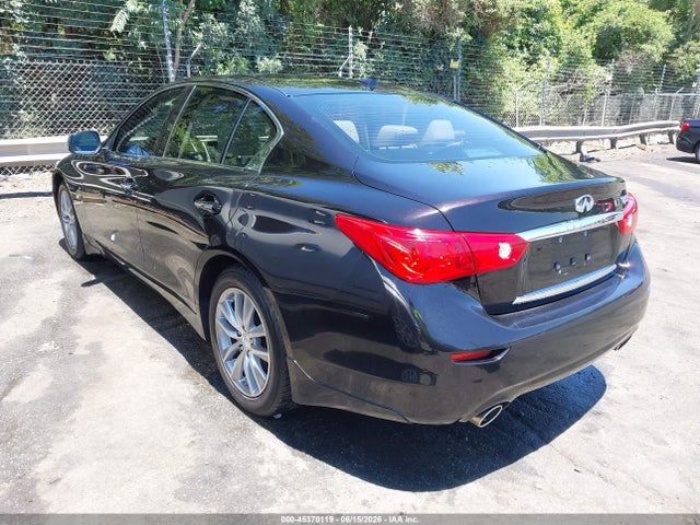 2015 Infiniti Q50 Premium მანქანა იყიდება აუქციონზე, vin: JN1BV7AP8FM344033, აუქციონის ნომერი: 45370119