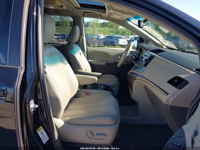 2012 Toyota Sienna Xle V6 8 Passenger მანქანა იყიდება აუქციონზე, vin: 5TDYK3DC8CS256617, აუქციონის ნომერი: 45370136