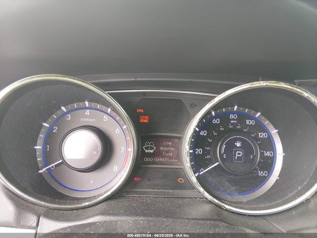 2011 Hyundai Sonata Gls მანქანა იყიდება აუქციონზე, vin: 5NPEB4ACXBH114643, აუქციონის ნომერი: 45370154