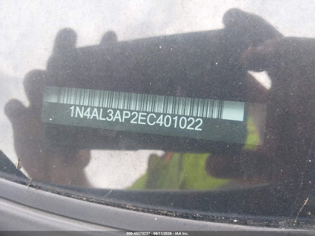 Aukcja sprzedaży 2014 Nissan Altima 2.5 Sl, vin: 1N4AL3AP2EC401022, numer aukcji: 45370237