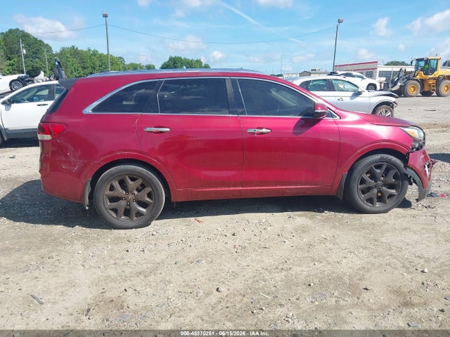 Auction sale of the 2016 Kia Sorento 3.3l Sx, vin: 5XYPK4A58GG015909, lot number: 45370251