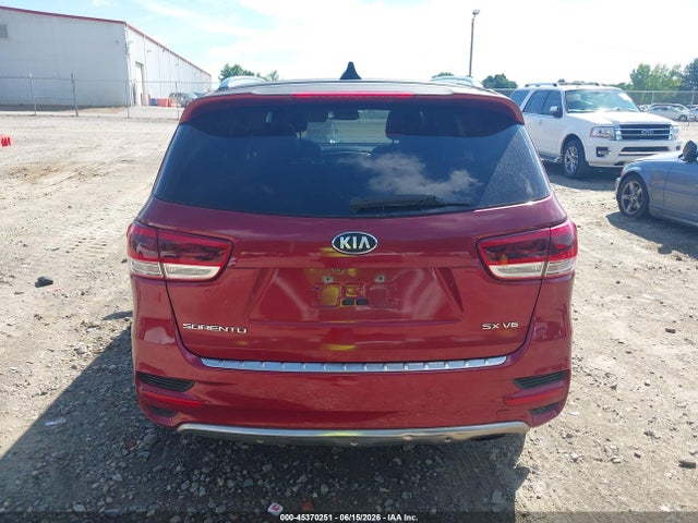 Auction sale of the 2016 Kia Sorento 3.3l Sx, vin: 5XYPK4A58GG015909, lot number: 45370251