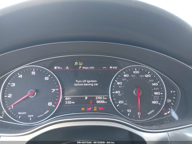 2016 Audi A6 2.0t Premium Plus მანქანა იყიდება აუქციონზე, vin: WAUGFAFC0GN110657, აუქციონის ნომერი: 45370348