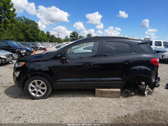 45370410 :رقم المزاد ، MAJ6P1UL8JC191592 vin ، 2018 Ford Ecosport Se مزاد بيع