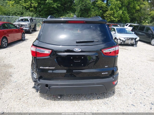 Продажа на аукционе авто 2018 Ford Ecosport Se, vin: MAJ6P1UL8JC191592, номер лота: 45370410