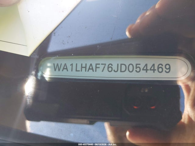 Продаж на аукціоні авто 2018 Audi Q7 2.0t Premium, vin: WA1LHAF76JD054469, номер лоту: 45370440