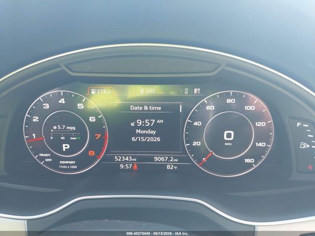 Продаж на аукціоні авто 2018 Audi Q7 2.0t Premium, vin: WA1LHAF76JD054469, номер лоту: 45370440