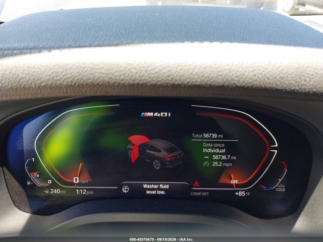 45370475 :رقم المزاد ، 5UX43DT07N9L69421 vin ، 2022 Bmw X4 M40i مزاد بيع