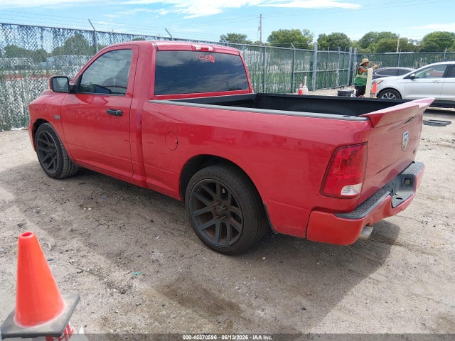 Продажа на аукционе авто 2012 Ram 1500 St, vin: 3C6JD6AT2CG104257, номер лота: 45370596