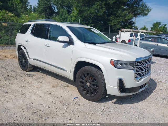 45370657 :رقم المزاد ، 1GKKNPLS8LZ235458 vin ، 2020 Gmc Acadia Fwd Denali مزاد بيع