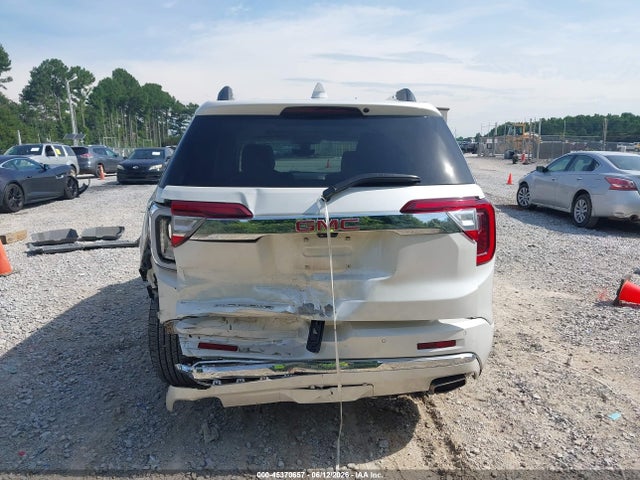 45370657 :رقم المزاد ، 1GKKNPLS8LZ235458 vin ، 2020 Gmc Acadia Fwd Denali مزاد بيع