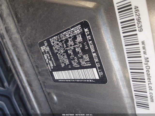 45370659 :رقم المزاد ، JN8AZ2NFXF9572463 vin ، 2015 Infiniti Qx80 مزاد بيع