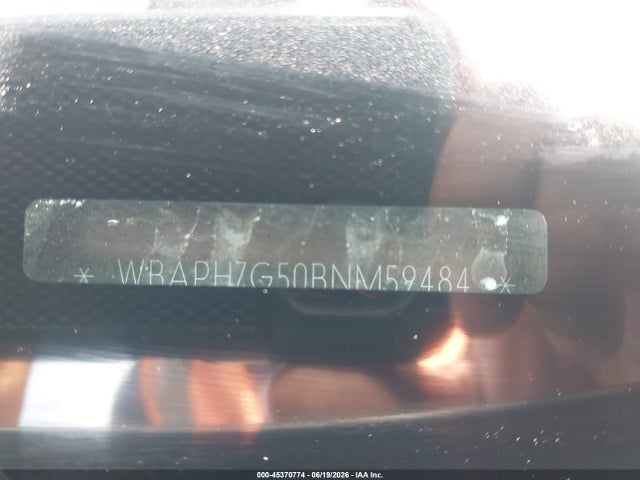 45370774 :رقم المزاد ، WBAPH7G50BNM59484 vin ، 2011 Bmw 328i مزاد بيع