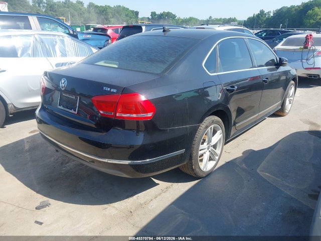 Продажа на аукционе авто 2012 Volkswagen Passat 2.0l Tdi Se, vin: 1VWBN7A39CC032537, номер лота: 45370794