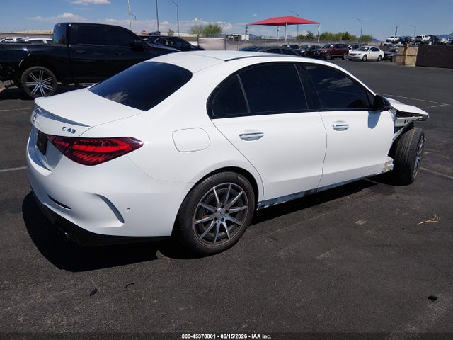 Продажа на аукционе авто 2024 Mercedes-benz Amg C 43 4matic, vin: W1KAF8HB8RR184903, номер лота: 45370801