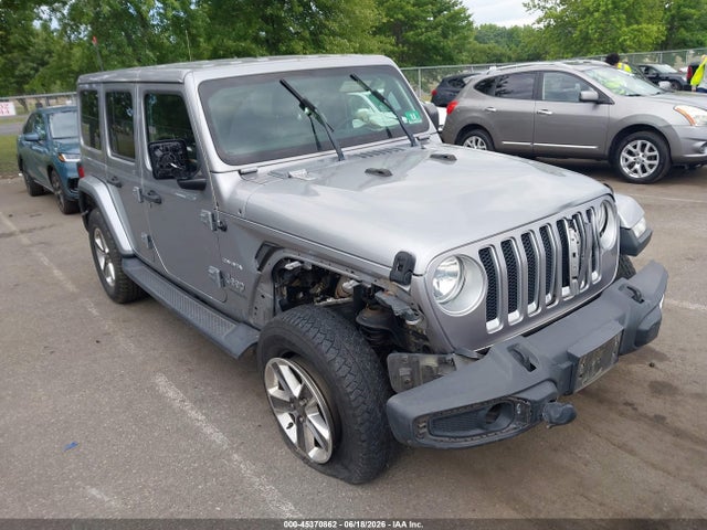 Auction sale of the 2018 Jeep Wrangler Unlimited Sahara 4x4, vin: 1C4HJXEGXJW127304, lot number: 45370862