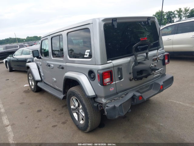 Продажа на аукционе авто 2018 Jeep Wrangler Unlimited Sahara 4x4, vin: 1C4HJXEGXJW127304, номер лота: 45370862