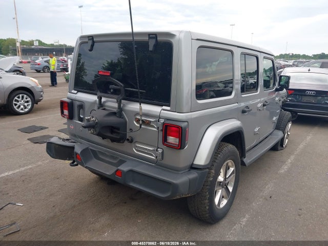 Продажа на аукционе авто 2018 Jeep Wrangler Unlimited Sahara 4x4, vin: 1C4HJXEGXJW127304, номер лота: 45370862