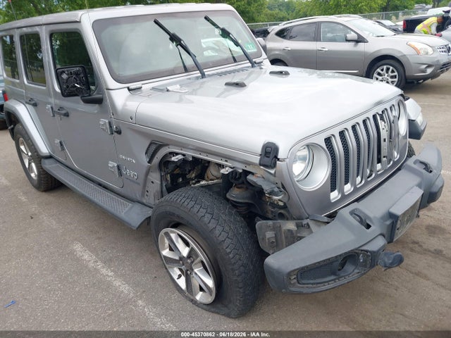 Продажа на аукционе авто 2018 Jeep Wrangler Unlimited Sahara 4x4, vin: 1C4HJXEGXJW127304, номер лота: 45370862