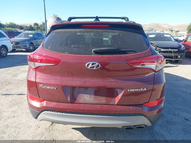 Продаж на аукціоні авто 2018 Hyundai Tucson Limited, vin: KM8J33A23JU795631, номер лоту: 45370907