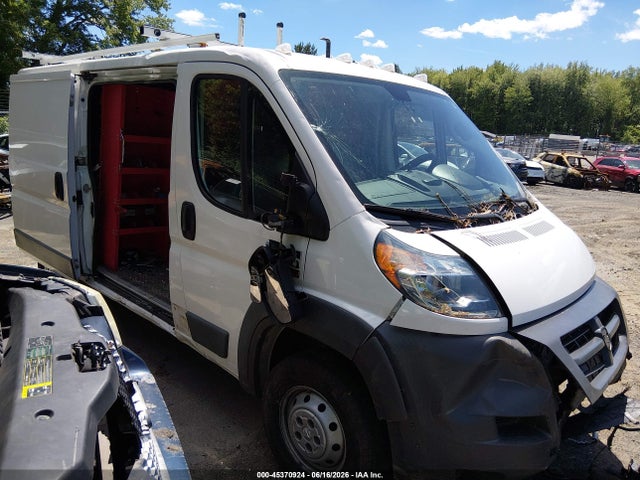 Auction sale of the 2018 Ram Promaster 1500 Low Roof 136 Wb, vin: 3C6TRVAG2JE155354, lot number: 45370924