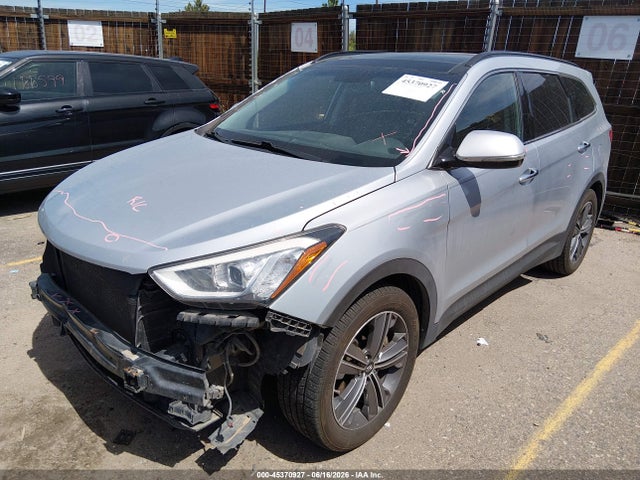 45370927 :رقم المزاد ، KM8SR4HFXFU104054 vin ، 2015 Hyundai Santa Fe Gls مزاد بيع