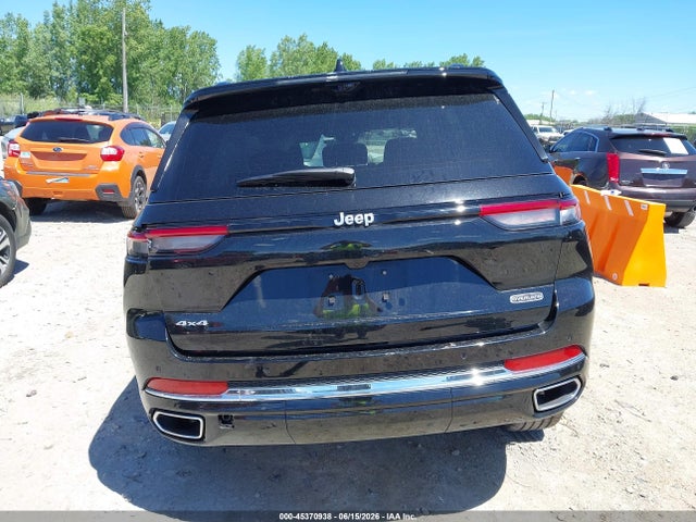 45370938 :رقم المزاد ، 1C4RJHDG7RC206308 vin ، 2024 Jeep Grand Cherokee Overland 4x4 مزاد بيع