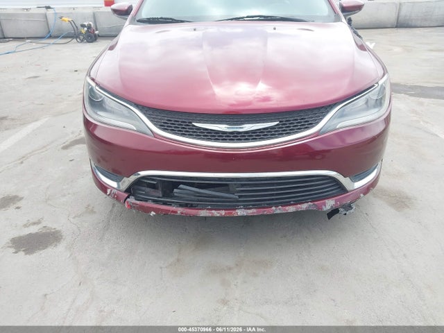2015 Chrysler 200 Limited მანქანა იყიდება აუქციონზე, vin: 1C3CCCAB5FN521317, აუქციონის ნომერი: 45370966