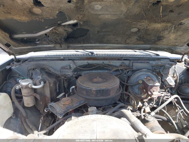 45371048 :رقم المزاد ، 2GCEK14H6G1216567 vin ، 1986 Chevrolet K10 مزاد بيع