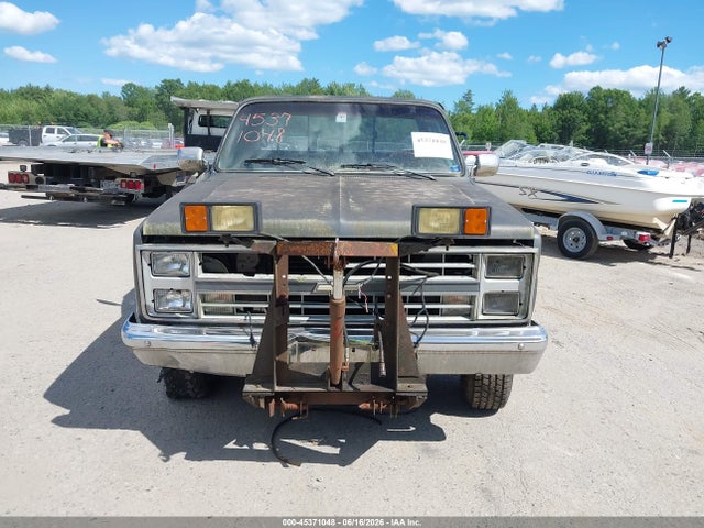 45371048 :رقم المزاد ، 2GCEK14H6G1216567 vin ، 1986 Chevrolet K10 مزاد بيع