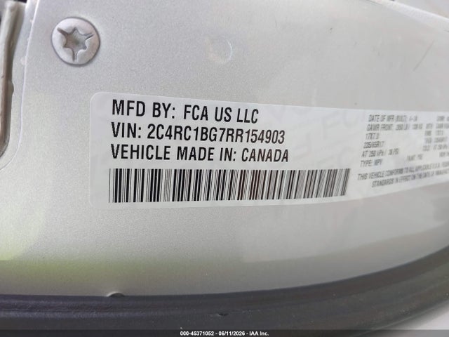 Chrysler Pacifica Touring L 2024 2C4RC1BG7RR154903 Image 9