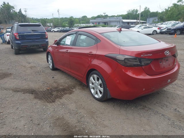 Aukcja sprzedaży 2013 Hyundai Elantra Limited, vin: KMHDH4AE3DU619195, numer aukcji: 45371055