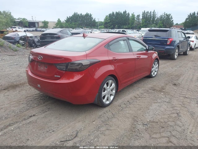 Aukcja sprzedaży 2013 Hyundai Elantra Limited, vin: KMHDH4AE3DU619195, numer aukcji: 45371055