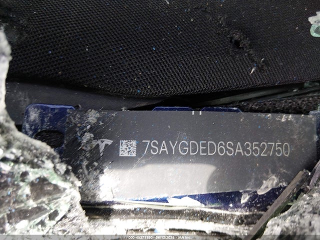 Продаж на аукціоні авто 2025 Tesla Model Y Long Range Dual Motor Rear-wheel Drive, vin: 7SAYGDED6SA352750, номер лоту: 45371150