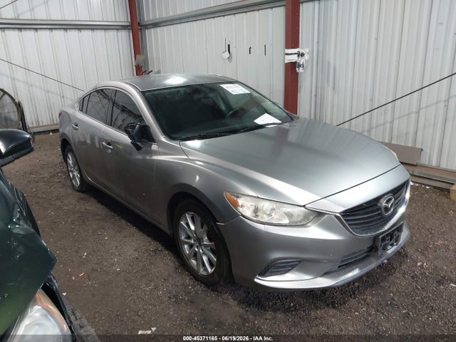 2015 Mazda Mazda6 I Sport მანქანა იყიდება აუქციონზე, vin: JM1GJ1U50F1210057, აუქციონის ნომერი: 45371165
