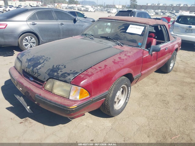 1993 Ford Mustang Lx მანქანა იყიდება აუქციონზე, vin: 1FACP44M6PF150124, აუქციონის ნომერი: 45371185