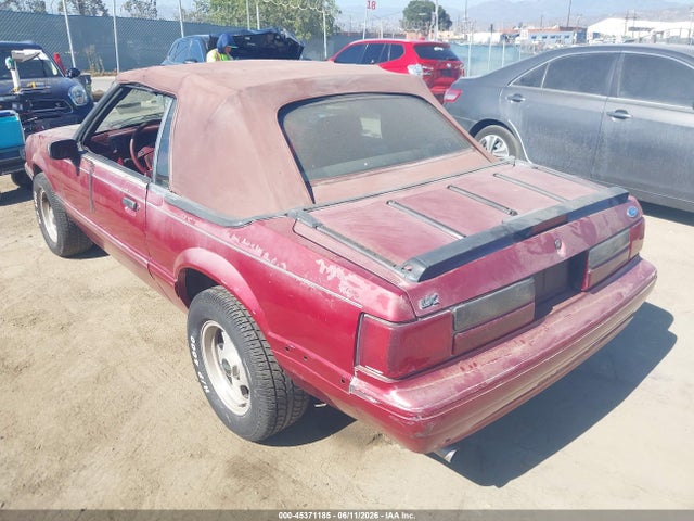 1993 Ford Mustang Lx მანქანა იყიდება აუქციონზე, vin: 1FACP44M6PF150124, აუქციონის ნომერი: 45371185