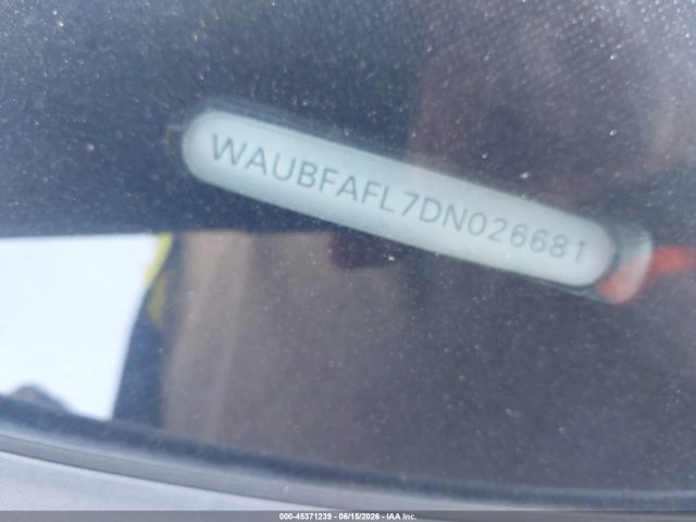 Продажа на аукционе авто 2013 Audi A4 2.0t Premium, vin: WAUBFAFL7DN026681, номер лота: 45371239