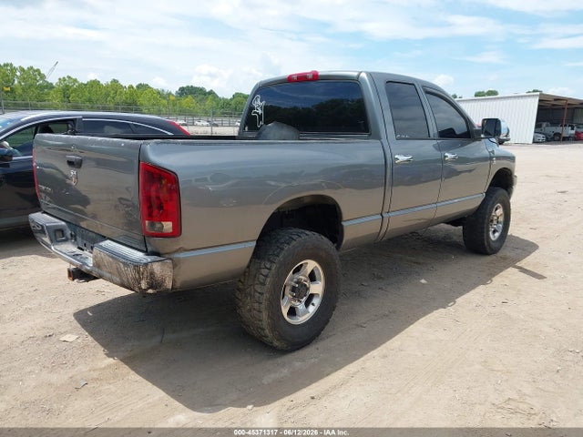 2006 Dodge Ram 2500 Slt/trx4 Off Road/sport/power Wagon მანქანა იყიდება აუქციონზე, vin: 1D7KS28C16J134859, აუქციონის ნომერი: 45371317